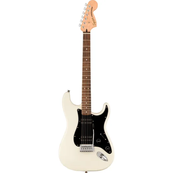 Guitarra Stratocaster Squier Affinity HH Olympic White por 2.689,99 à vista no boleto/pix ou parcele em até 12x sem juros. Compre na loja Mundomax!