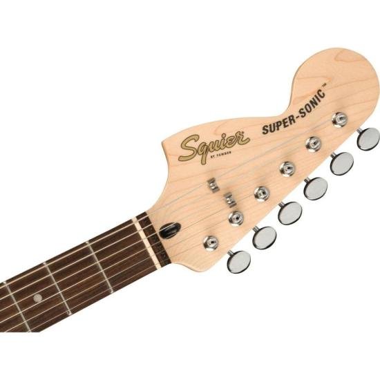 Guitarra Squier Paranormal Super Sonic Blue Sparkle por 3.699,99 à vista no boleto/pix ou parcele em até 12x sem juros. Compre na loja Mundomax!