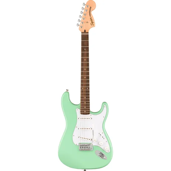 Guitarra Squier Stratocaster Series Affinity Surf Green por 2.249,99 à vista no boleto/pix ou parcele em até 12x sem juros. Compre na loja Mundomax!