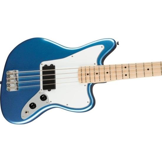 Contrabaixo Short Scale Squier Affinity Jaguar Bass H Lake Placid Blue por 2.599,00 à vista no boleto/pix ou parcele em até 12x sem juros. Compre na loja Mundomax!
