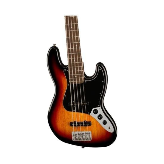 Contrabaixo Squier Affinity Jazz Bass V 3 Color Sunburst por 3.030,00 à vista no boleto/pix ou parcele em até 12x sem juros. Compre na loja Mundomax!