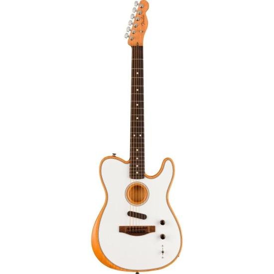 Guitarra Telecaster Fender Player Acoustasonic Branco Ártico por 10.799,99 à vista no boleto/pix ou parcele em até 12x sem juros. Compre na loja Mundomax!