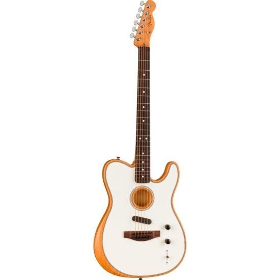 Guitarra Telecaster Fender Player Acoustasonic Branco Ártico por 10.799,99 à vista no boleto/pix ou parcele em até 12x sem juros. Compre na loja Mundomax!