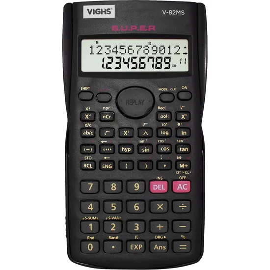 Calculadora Científica Casio Preta - FX-82LACW