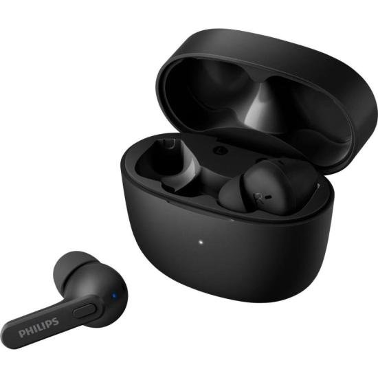 Fone de Ouvido Philips TAT2206 Bluetooth True Wirele Preto por 234,99 à vista no boleto/pix ou parcele em até 9x sem juros. Compre na loja Mundomax!