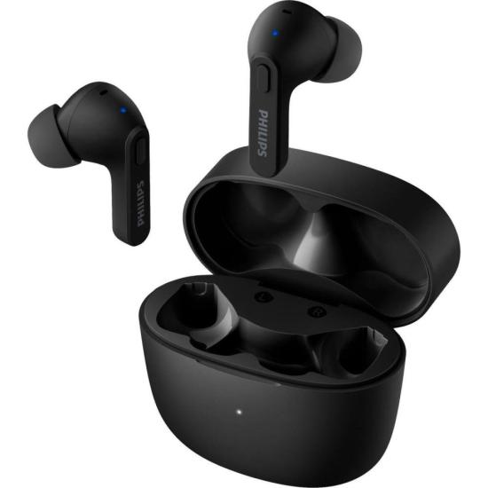 Fone de Ouvido Philips TAT2206 Bluetooth True Wirele Preto por 234,99 à vista no boleto/pix ou parcele em até 9x sem juros. Compre na loja Mundomax!