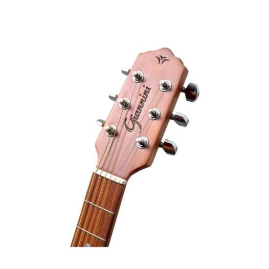 Violão Giannini FK1 Goal Full Acústico Aço Natural Satin por 1.399,00 à vista no boleto/pix ou parcele em até 12x sem juros. Compre na loja Mundomax!