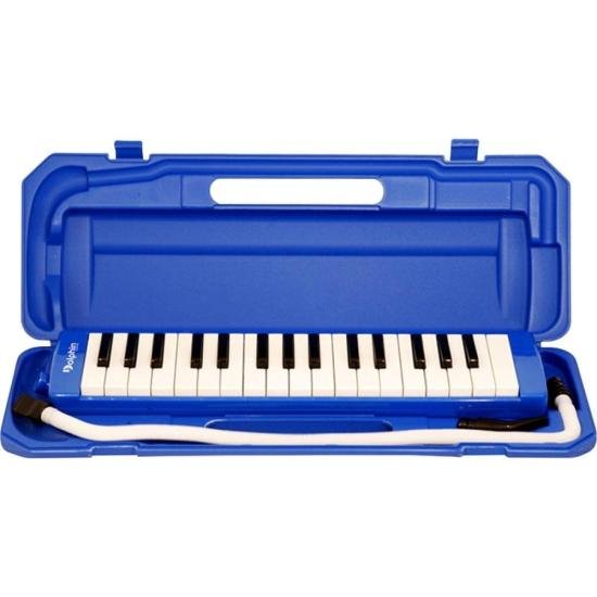 Escaleta 32 Teclas Com Estojo Azul Dolphin por 237,00 à vista no boleto/pix ou parcele em até 9x sem juros. Compre na loja Mundomax!