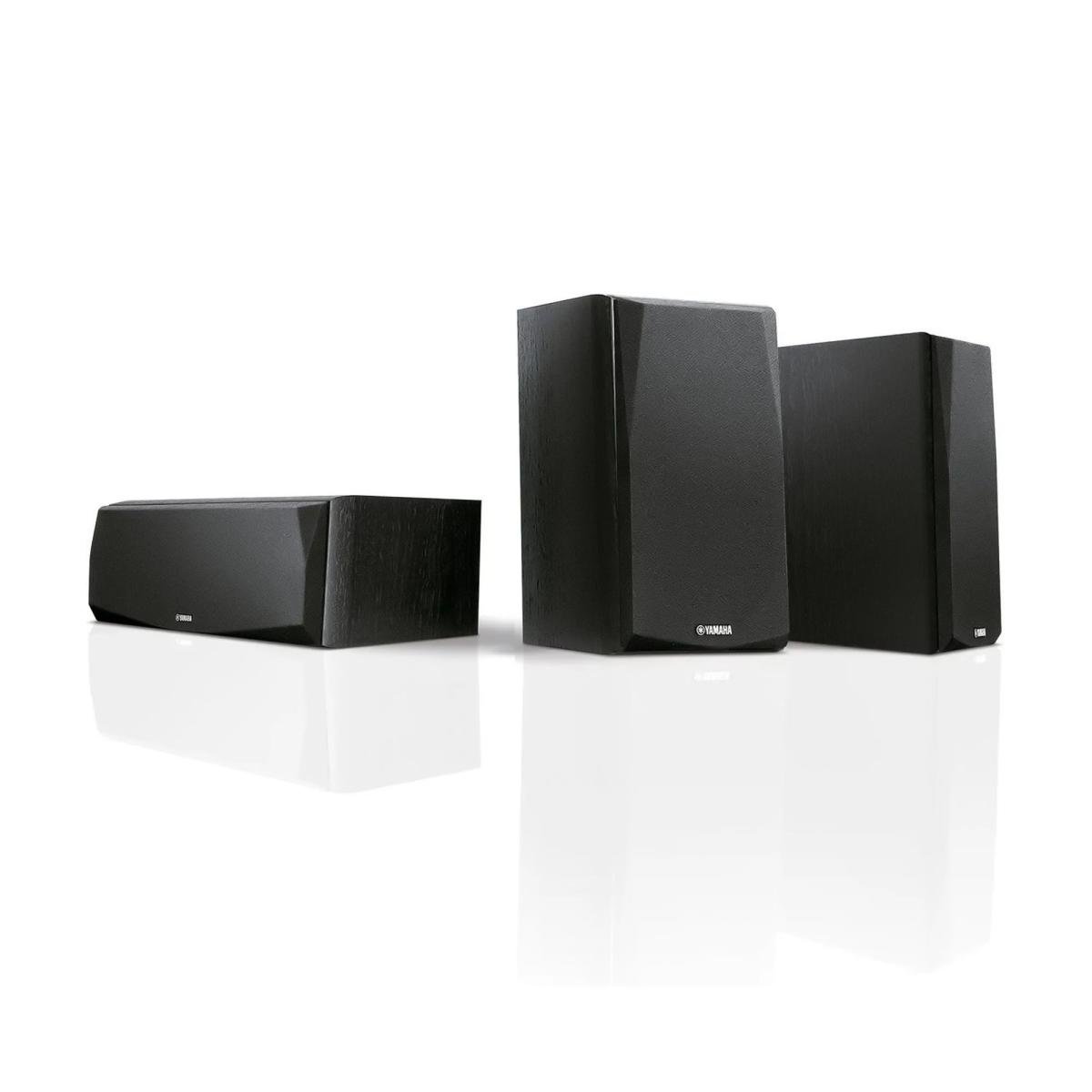 Kit Caixas Surround YAMAHA NS-C51 Preto - Mundomax