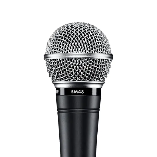 Microfone Dinâmico SHURE Cardioide SM48-LC (77188)