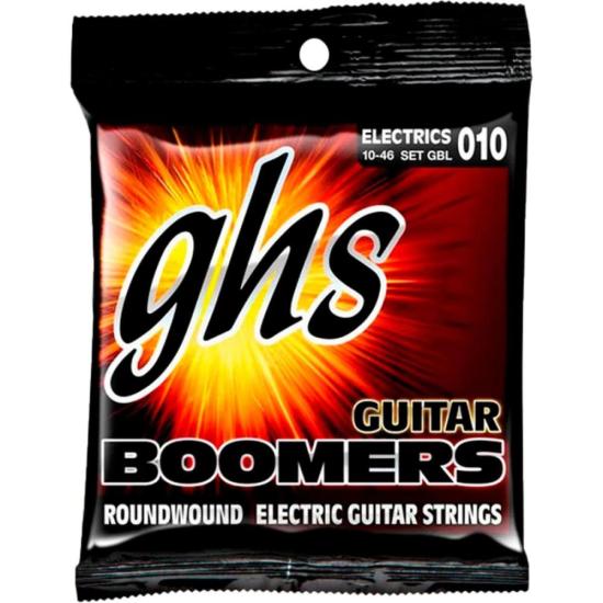 Encordoamento para Guitarra GHS .010 Guitar Boomers Roundwound (77200)