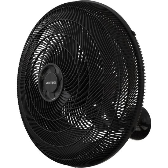 Ventilador de Parede Ventisol New 50cm Preto 220v por 195,00 à vista no boleto/pix ou parcele em até 7x sem juros. Compre na loja Mundomax!