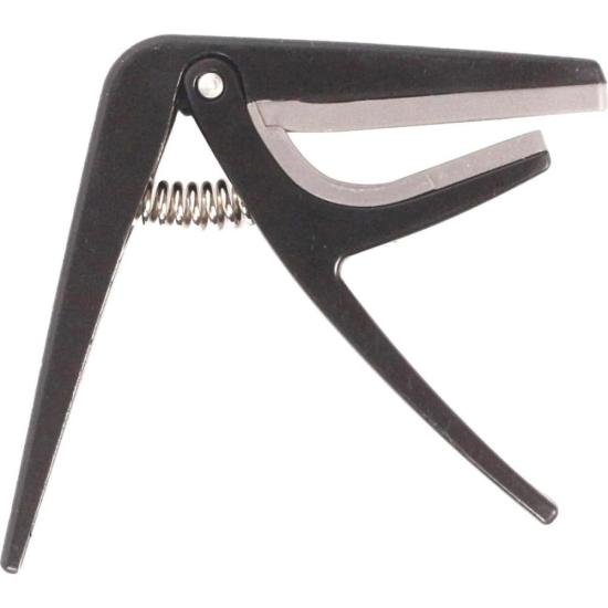 Obtenha o melhor som no seu ukulele com o capotraste Mahina MACT1BK. Feito com qualidade premium, ajustável e fácil de usar.