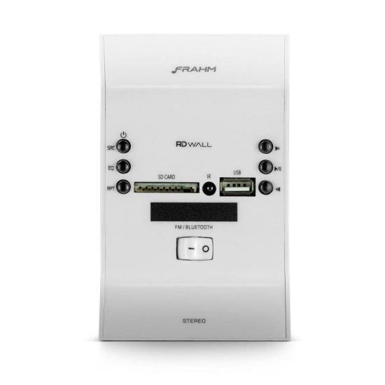 Amplificador de Parede FRAHM RD Wall Branco por 999,99 à vista no boleto/pix ou parcele em até 10x sem juros. Compre na loja Mundomax!