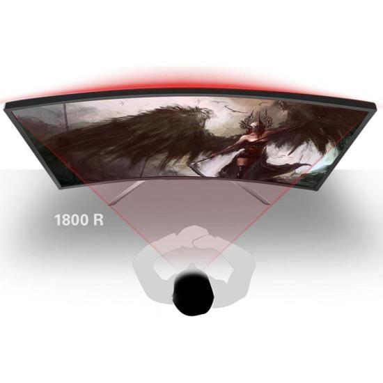 Monitor 31.5\" Curvo Full HD 165HZ AGON AOC por 2.846,90 à vista no boleto/pix ou parcele em até 12x sem juros. Compre na loja Mundomax!