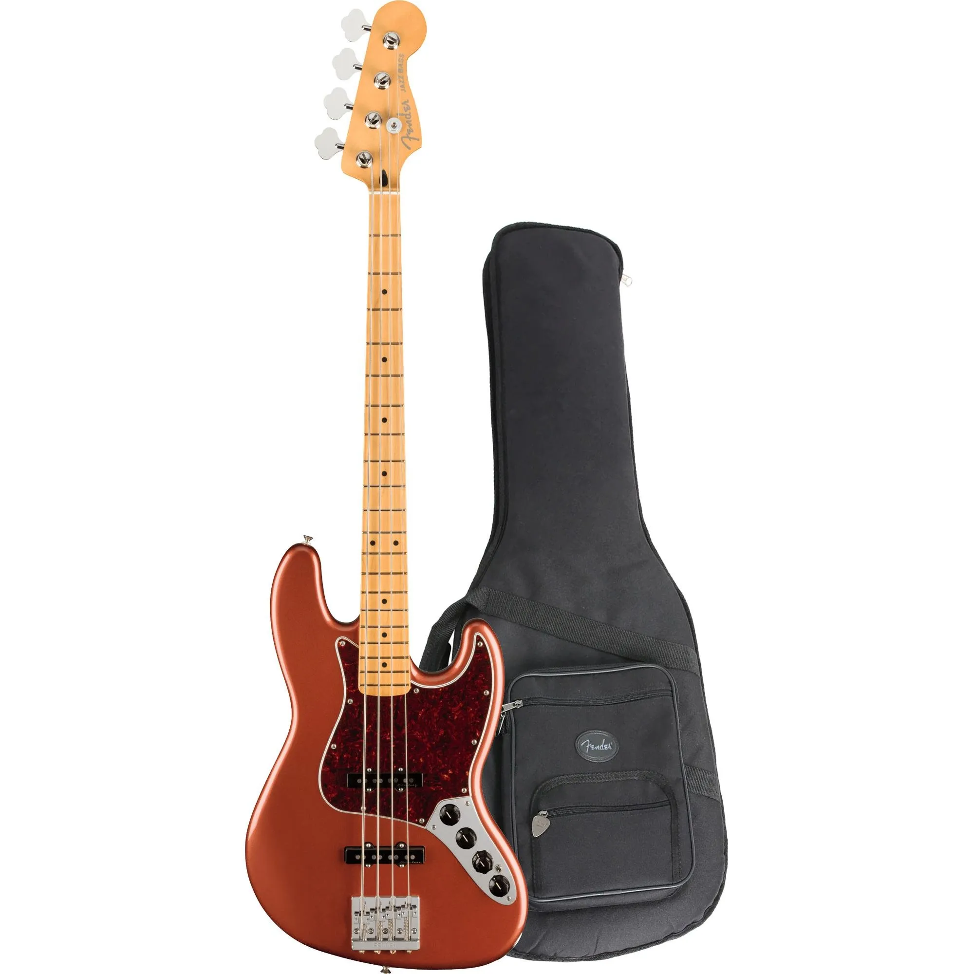 Contrabaixo FENDER Player Plus Jazz Bass Aged Candy Apple Red Com Bag (77300)