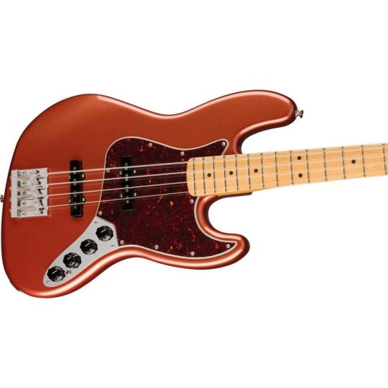 Contrabaixo FENDER Player Plus Jazz Bass Aged Candy Apple Red Com