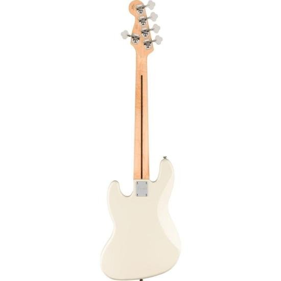 Contrabaixo SQUIER Affinity Jazz Bass V Olympic White por 4.028,99 à vista no boleto/pix ou parcele em até 12x sem juros. Compre na loja Mundomax!
