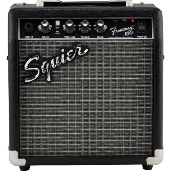 Kit Guitarra SQUIER Stratocaster Sunburst + Frontman 10G + Acessórios por 2.789,99 à vista no boleto/pix ou parcele em até 12x sem juros. Compre na loja Mundomax!