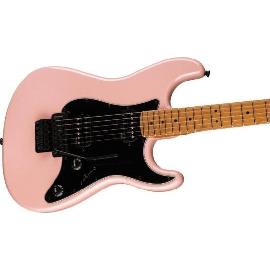 Guitarra Squier Stratocaster Contemporary HH FR Shell Rosa Pérola