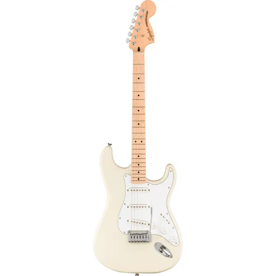 Guitarra Squier Stratocaster Afinnity Series Olympic White por 2.999,99 à vista no boleto/pix ou parcele em até 12x sem juros. Compre na loja Mundomax!