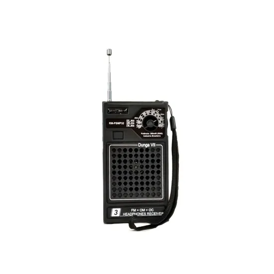Rádio Portátil Motobras RM-PSMP32 Preto por 141,99 à vista no boleto/pix ou parcele em até 5x sem juros. Compre na loja Mundomax!