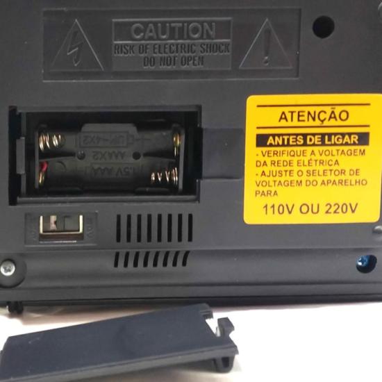 Rádio Relógio Digital Motobras RM-RRD22 por 199,00 à vista no boleto/pix ou parcele em até 7x sem juros. Compre na loja Mundomax!