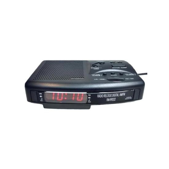Rádio Relógio Digital Motobras RM-RRD22 por 199,00 à vista no boleto/pix ou parcele em até 7x sem juros. Compre na loja Mundomax!