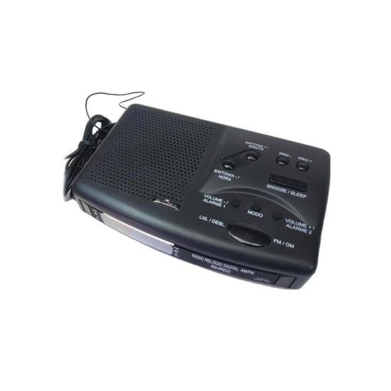 Rádio Relógio Digital Motobras RM-RRD22 por 199,00 à vista no boleto/pix ou parcele em até 7x sem juros. Compre na loja Mundomax!