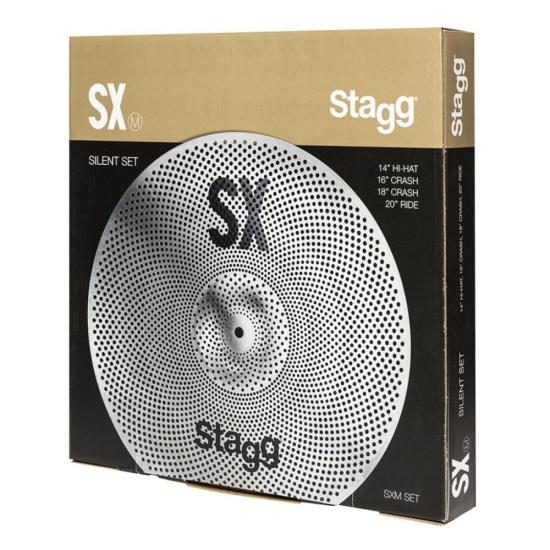Set de Pratos STAGG Silent SX SET por 1.143,90 à vista no boleto/pix ou parcele em até 12x sem juros. Compre na loja Mundomax!
