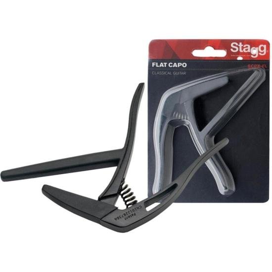 Capotraste STAGG para Violão Nylon SCPX-FL BK por 64,90 à vista no boleto/pix ou parcele em até 2x sem juros. Compre na loja Mundomax!