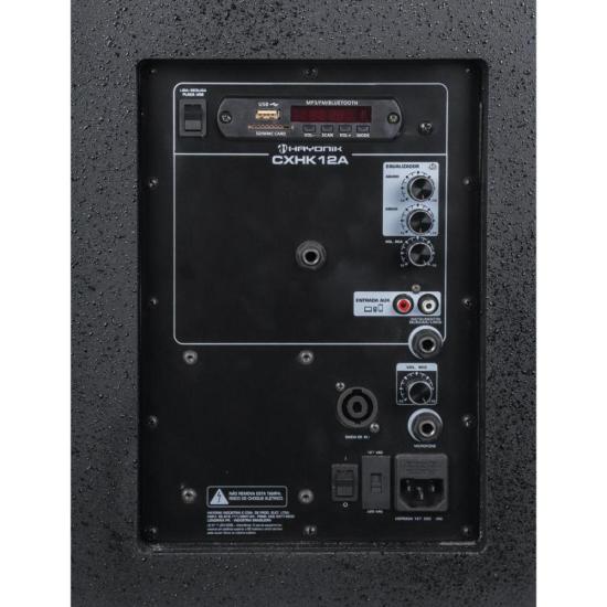 Caixa de Som Amplificada HAYONIK CX-HK12A por 1.279,00 à vista no boleto/pix ou parcele em até 12x sem juros. Compre na loja Mundomax!