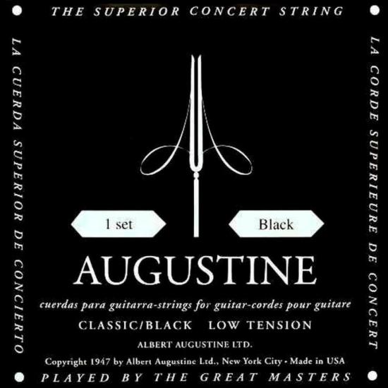 Encordoamento AUGUSTINE para Violão Nylon Classic Black por 97,90 à vista no boleto/pix ou parcele em até 3x sem juros. Compre na loja Mundomax!
