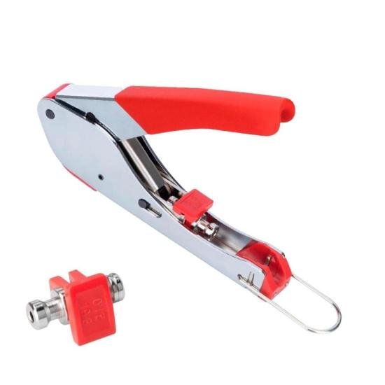 Alicate de Compressão para Crimpar Cabo Coaxial RG59/6 EXBOM por 38,90 à vista no boleto/pix ou parcele em até 1x sem juros. Compre na loja Mundomax!