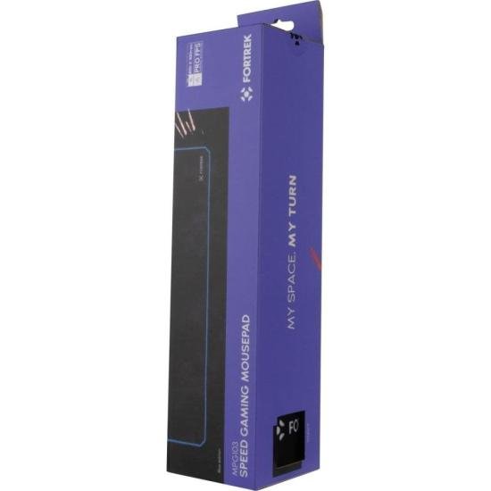 Mouse Pad Gamer Fortrek Speed MPG103 (800x300mm) Azul por 48,28 à vista no boleto/pix ou parcele em até 1x sem juros. Compre na loja Fortrek!