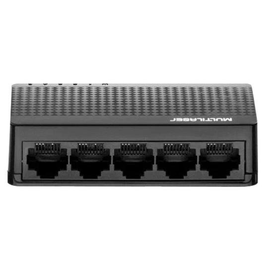 Switch Mini 5 Portas RE305 MULTILASER por 73,00 à vista no boleto/pix ou parcele em até 2x sem juros. Compre na loja Mundomax!