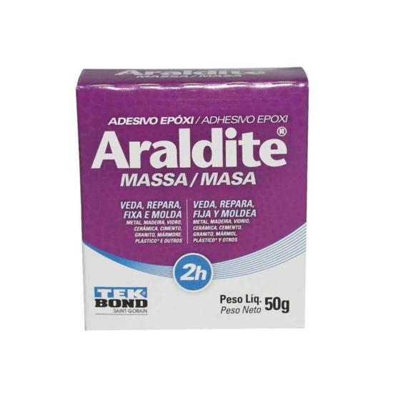 Massa Epóxi Araldite Tekbond 50g - Caixa Fechada por 80,99 à vista no boleto/pix ou parcele em até 3x sem juros. Compre na loja Mundomax!