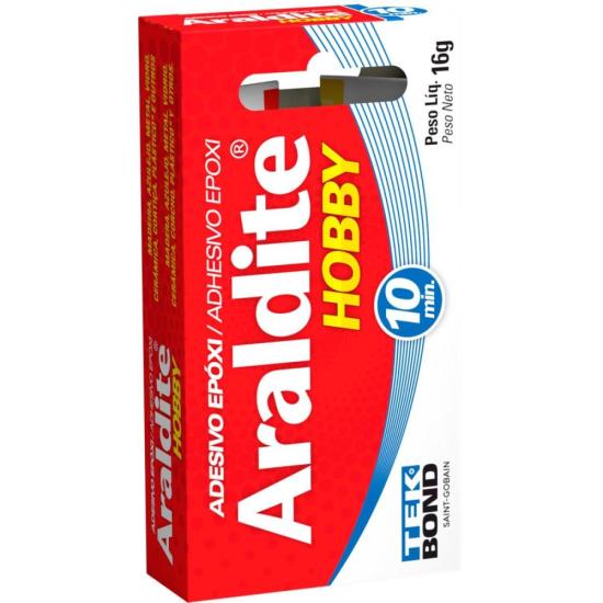 Adesivo ARALDITE HOBBY 16g TEKBOND - Caixa Fechada por 130,00 à vista no boleto/pix ou parcele em até 5x sem juros. Compre na loja Mundomax!
