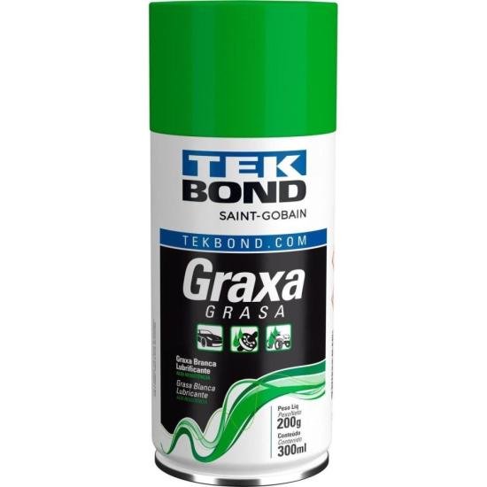 Graxa Branca Lubrificante Tekbond 300ml - Caixa Fechada por 238,00 à vista no boleto/pix ou parcele em até 9x sem juros. Compre na loja Mundomax!