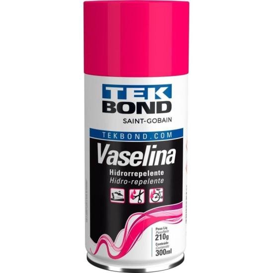 Vaselina Hidrorrepelente Tekbond 300ml - Caixa Fechada por 195,00 à vista no boleto/pix ou parcele em até 7x sem juros. Compre na loja Mundomax!