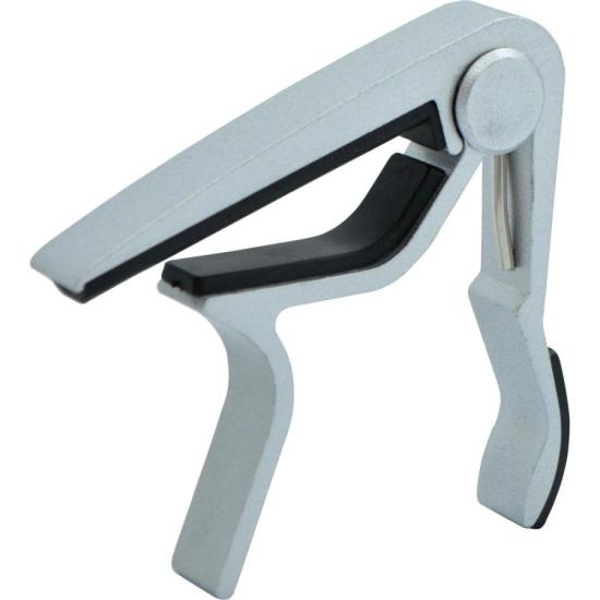 Capotraste Para Violão Nylon CTN-3 Prata Custom Sound por 22,99 à vista no boleto/pix ou parcele em até 1x sem juros. Compre na loja Mundomax!