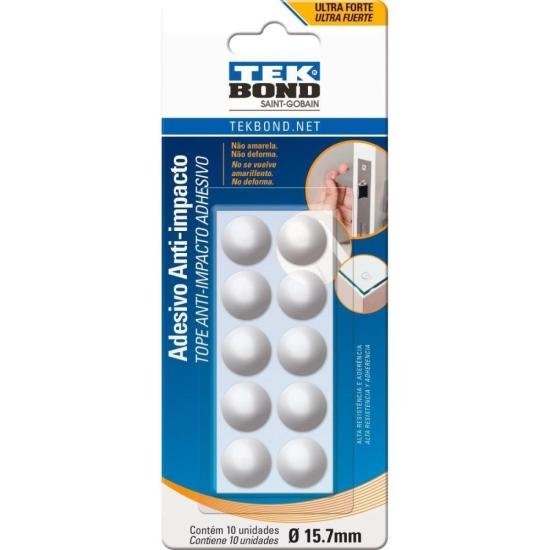 Adesivo Anti-impacto Gota 15,7mm (C/10) Tekbond por 12,00 à vista no boleto/pix ou parcele em até 1x sem juros. Compre na loja Mundomax!