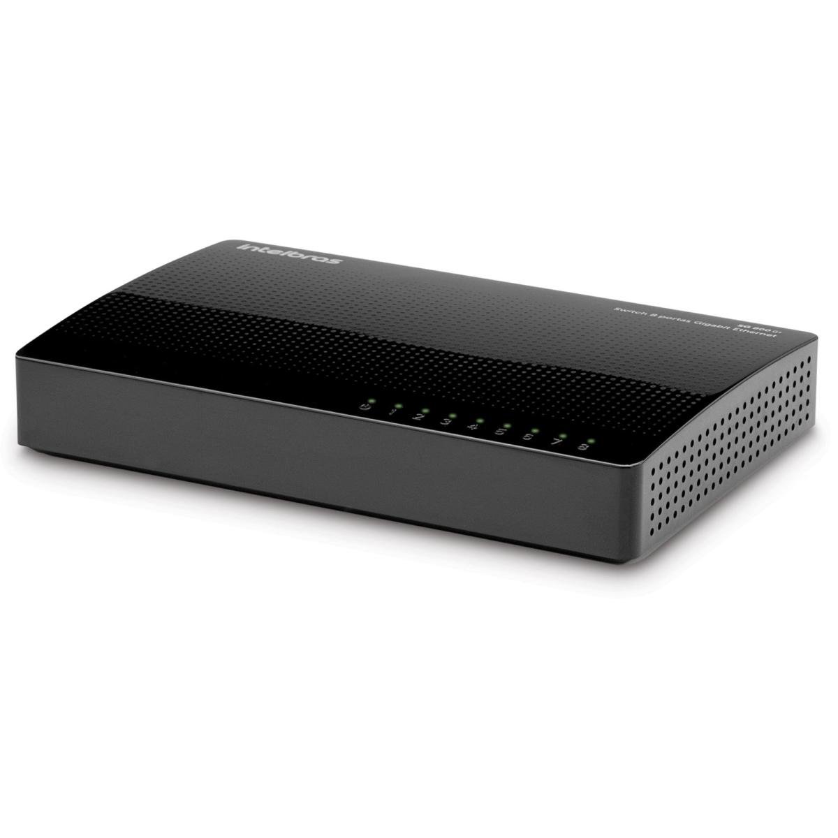 Switch INTELBRAS 8 Portas Gigabit SG 800Q+ - Mundomax