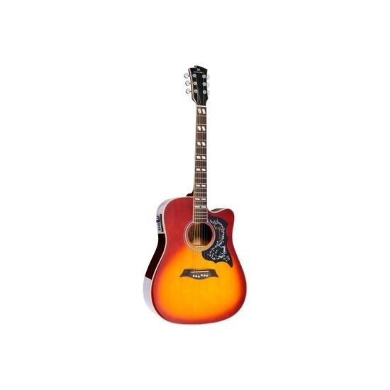 Violão MICHAEL Eletroacústico VM925DTC Vintage Sunburst por 1.324,99 à vista no boleto/pix ou parcele em até 12x sem juros. Compre na loja Mundomax!