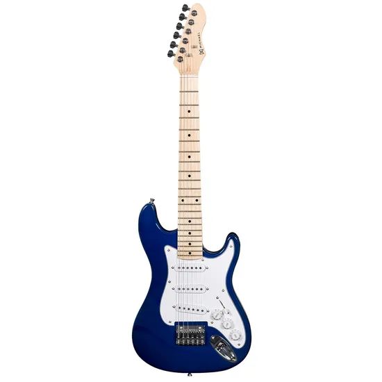 Guitarra Infantil Michael Junior GM219N Azul metálico (77742)