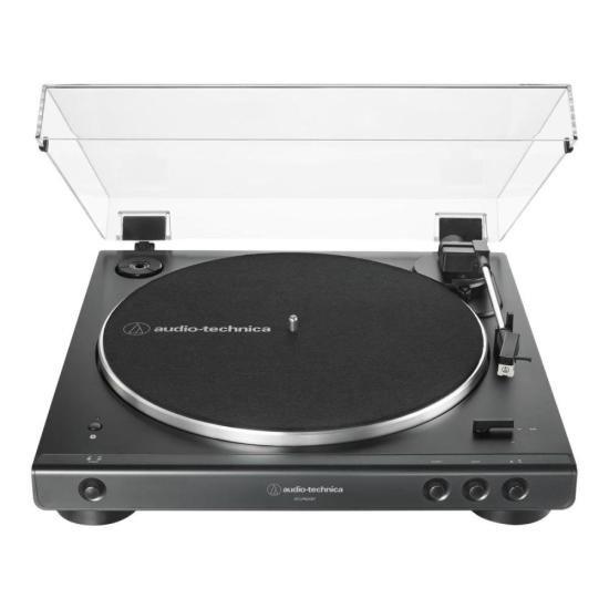 Toca Discos Audio-Technica AT-LP60XBT Preto Com Bluetooth