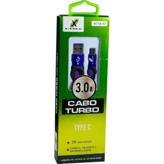 Cabo de Dados Turbo USB Tipo C 3.0A 1m Verde Flex por 15,99 à vista no boleto/pix ou parcele em até 1x sem juros. Compre na loja Mundomax!