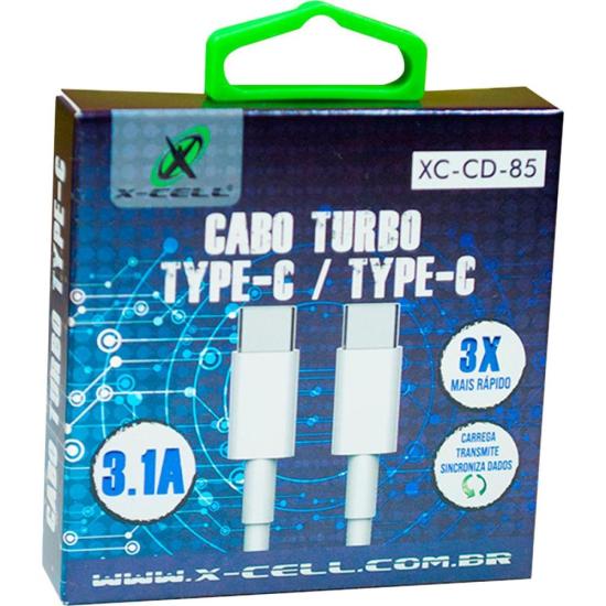 Cabo de Dados Turbo Tipo C 3.1A 1m Flex por 14,99 à vista no boleto/pix ou parcele em até 1x sem juros. Compre na loja Mundomax!