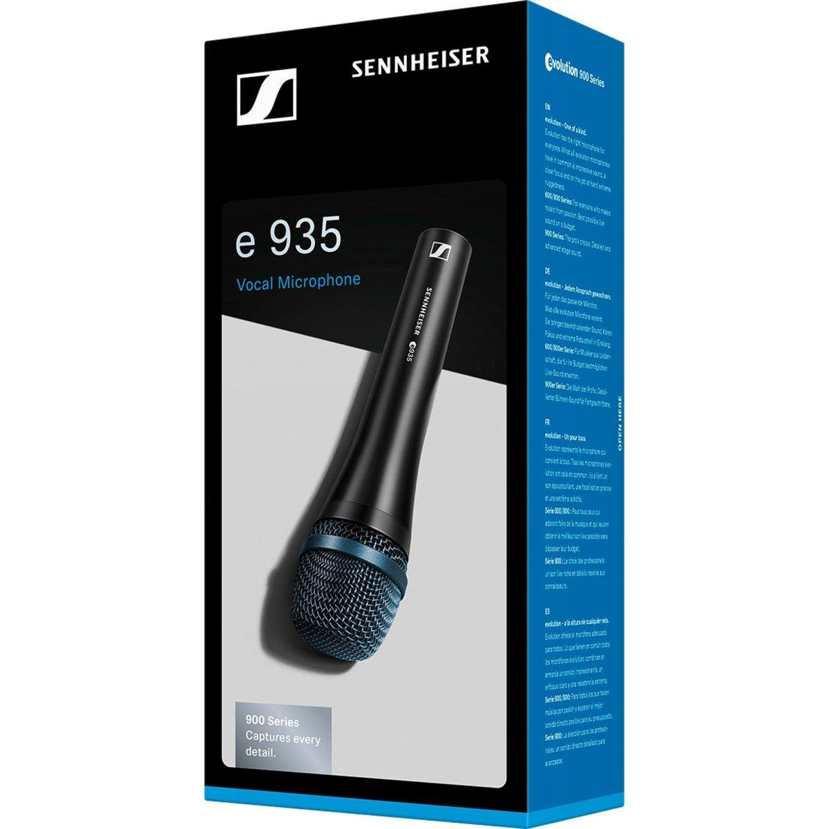 Microfone Sennheiser E935 Dinâmico Cardióide - Mundomax