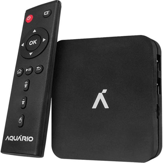 Smart Tv Box Aquário STV-3000 Padrão 4k 8gb Preto por 252,99 à vista no boleto/pix ou parcele em até 10x sem juros. Compre na loja Mundomax!